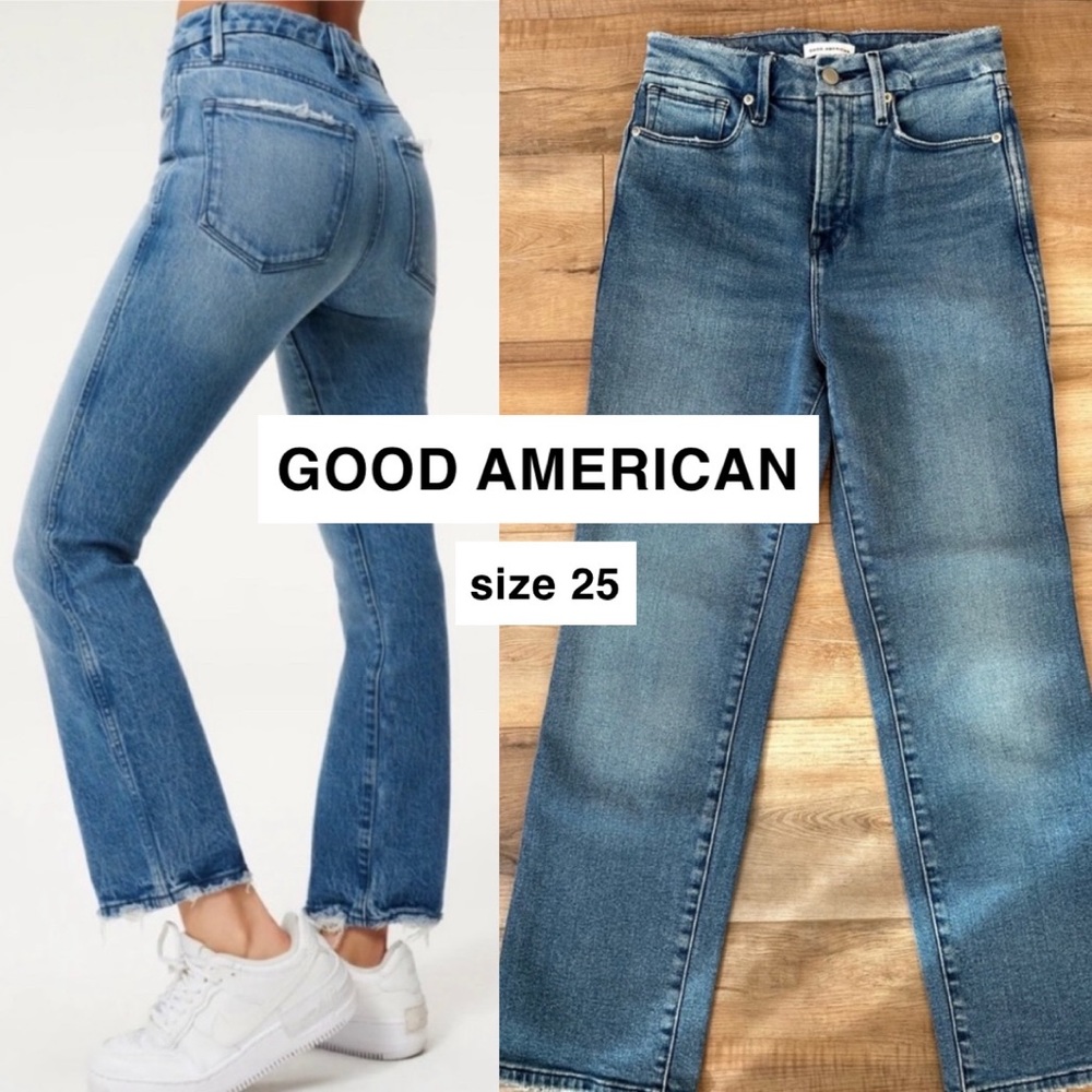 Good American - Good Curve Straight Jean